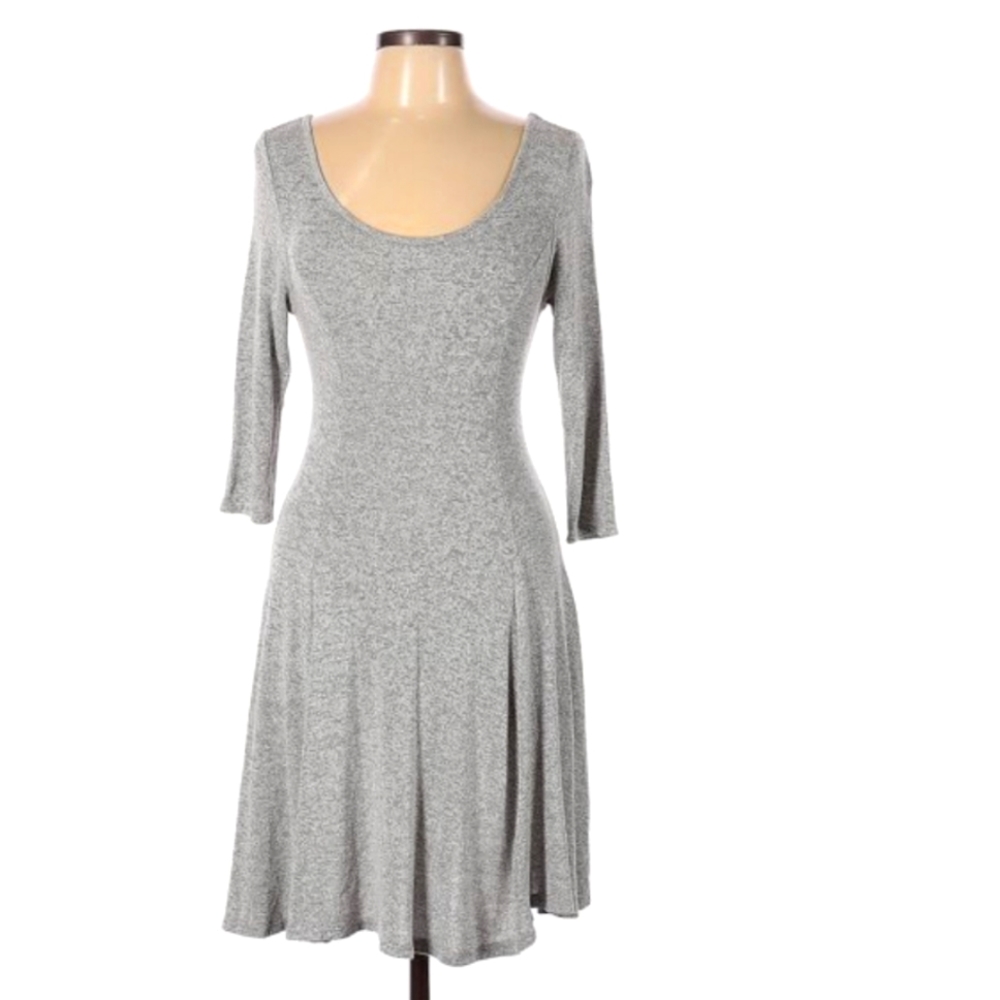 Aiden y Women's Grey Key Hole Cut with String From Shoulder to Shoulder in BK M